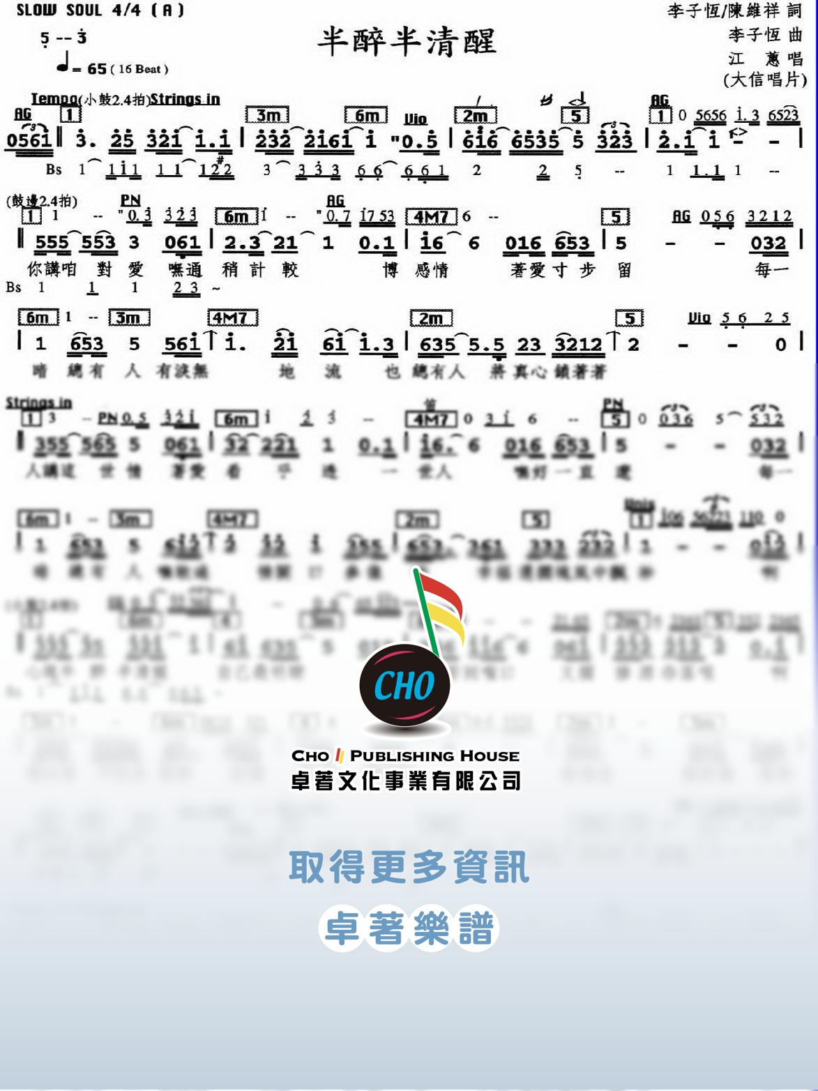 半醉半清醒